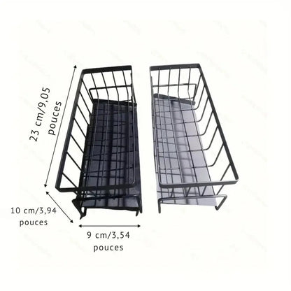 Organisateur d'Évier en Acier Inoxydable