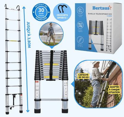 Échelle télescopique H20