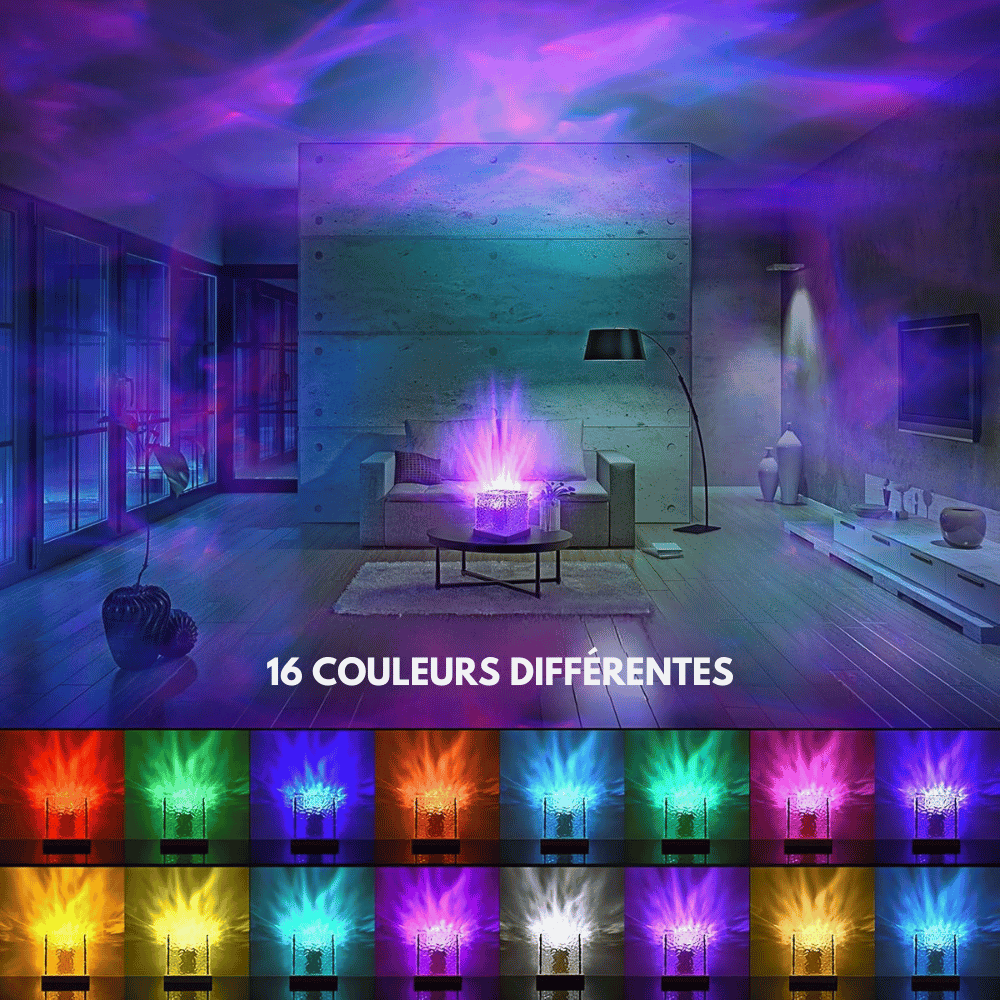 Lampe veilleuse en cristal