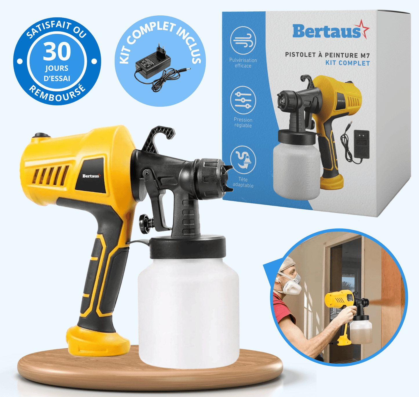 Pistolet à peinture M7